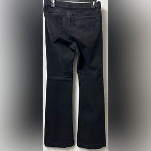 Black Cello pull on stretchy jeans with flare legs 
Size Large
Like new